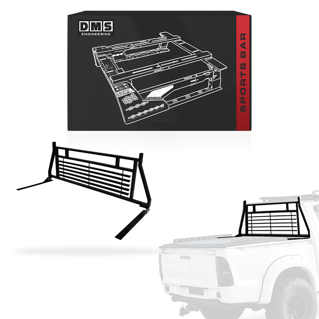 Isuzu D-MAX RT / RG (2012 - 2026) Universal Steel Tub Headboard Rack Sports Bar