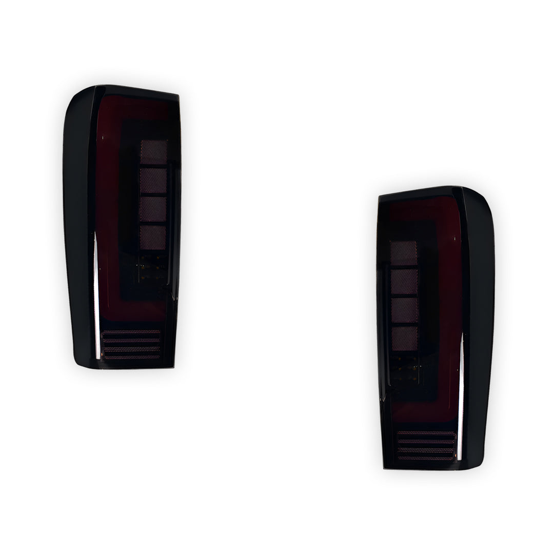 Isuzu D-MAX RT (2012 - 2019) Smoked Black Full LED Tail Lights LH + RH