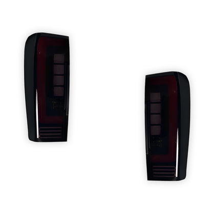 Isuzu D-MAX RT (2012 - 2019) Smoked Black Full LED Tail Lights LH + RH