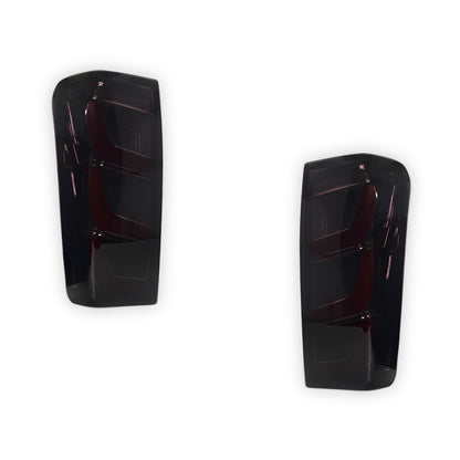 Isuzu D-MAX RT (2012 - 2019) Smoked Black Full LED V2 Tail Lights LH + RH
