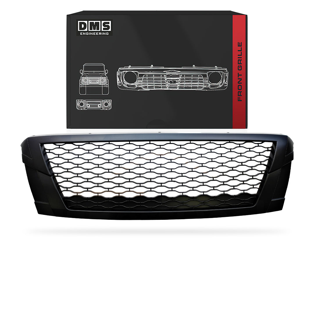 Isuzu D-MAX RT (2016 - 2020) Front Matte Black Mesh Grille