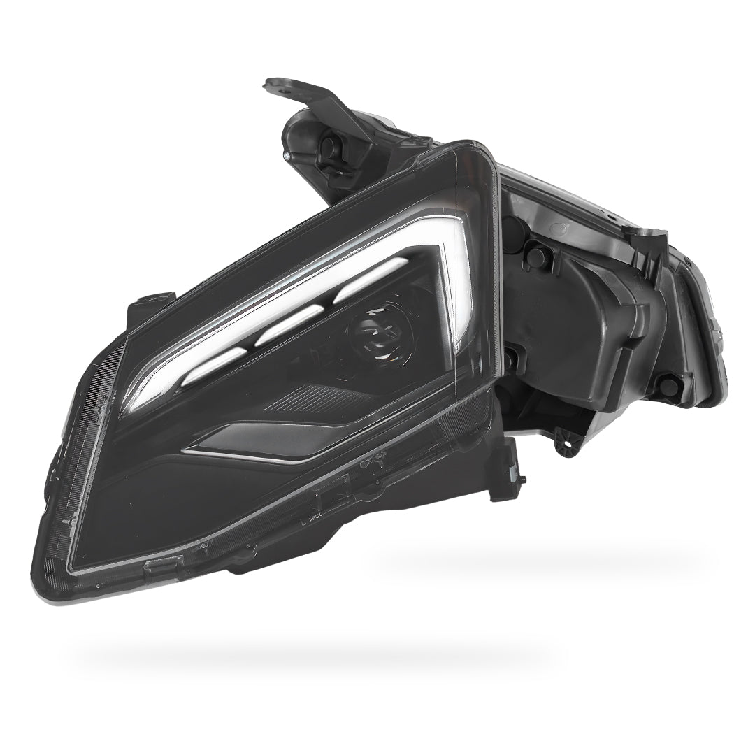 Isuzu D-MAX Ute (2012 - 2016) Black MY24 Update Style FULL LED Headlights LH + RH
