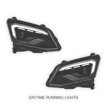 Isuzu D-MAX Ute (2012 - 2016) Black MY24 Update Style FULL LED Headlights LH + RH