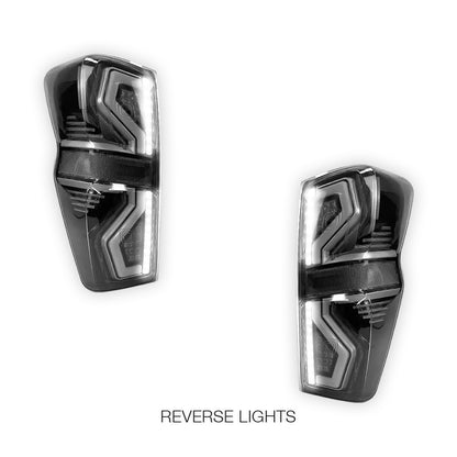 Isuzu D-Max RG (2019 - 2024) Clear Apex Style Sequential LED Tail Lights LH + RH