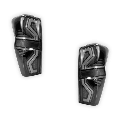 Isuzu D-Max RG (2019 - 2024) Clear Apex Style Sequential LED Tail Lights LH + RH