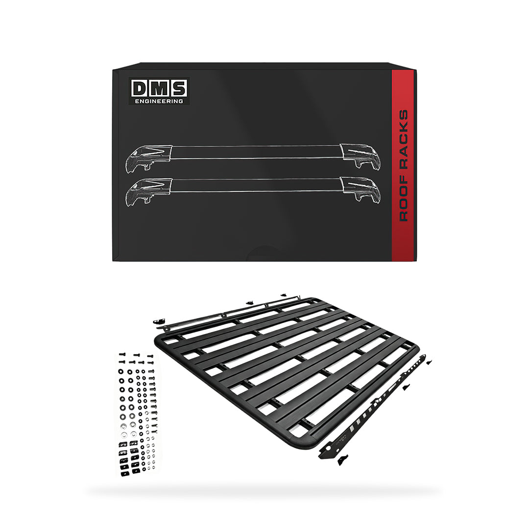 Isuzu MU-X (2013 - 2021) Aluminum Flat Roof Rack Cage