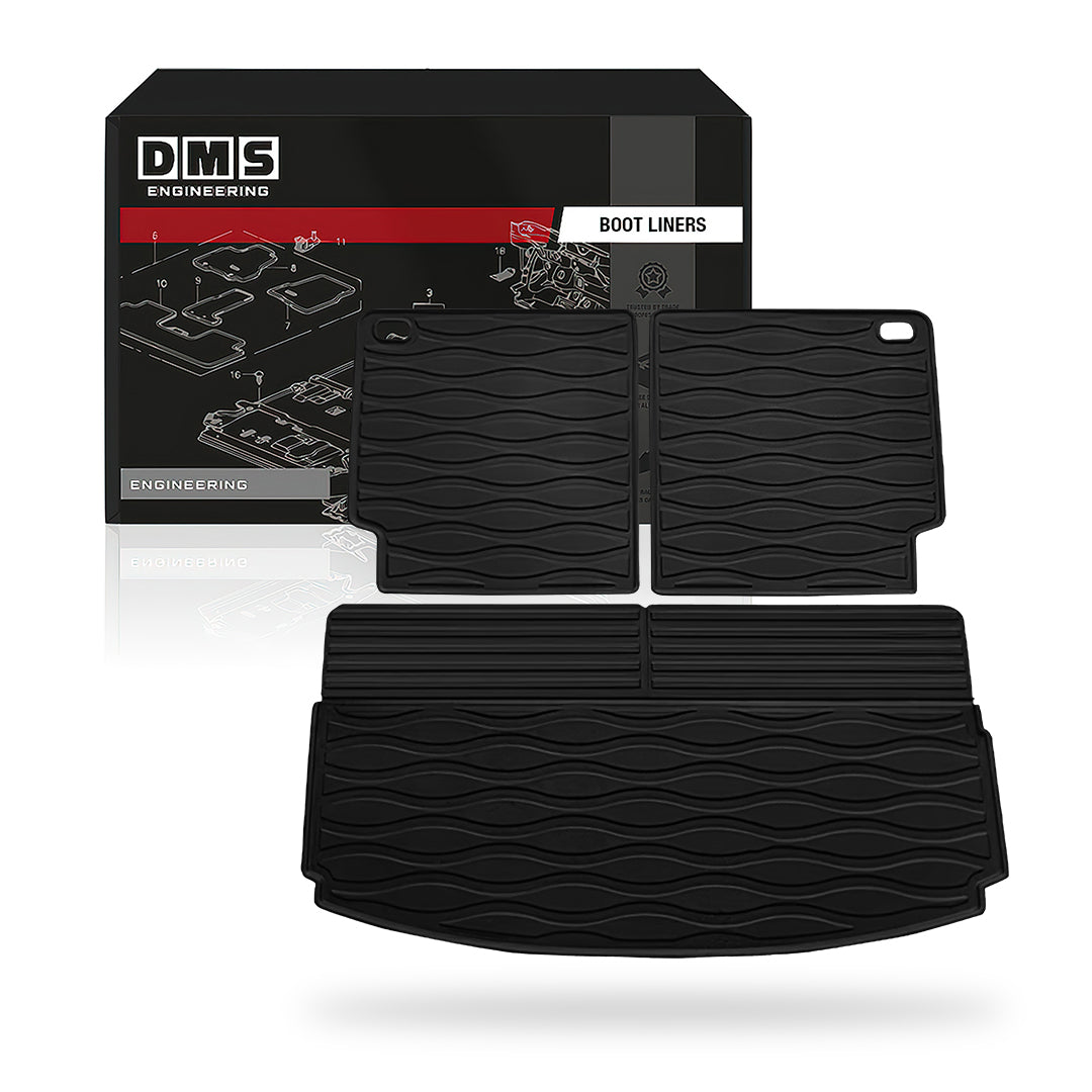 Isuzu MU-X (2021 - 2026) 3-Piece Boot Liners