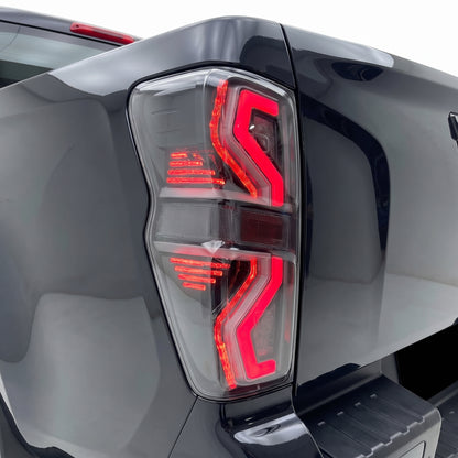 Isuzu D-Max RG (2019 - 2024) Clear Apex Style Sequential LED Tail Lights LH + RH