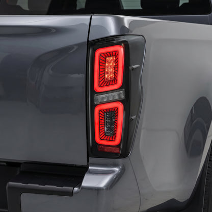 Isuzu D-Max RG (2020 - 2024) Sequential Smoked Beast Style LED Tail Lights LH + RH