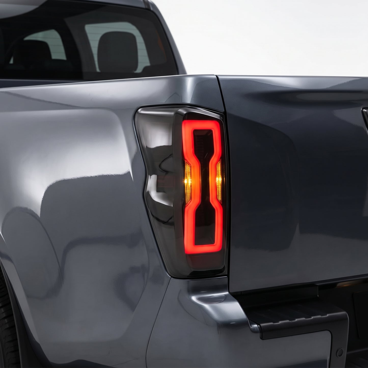 Isuzu D-Max RG (2020 - 2024) Sequential Smoked Black LED Tail Lights LH + RH