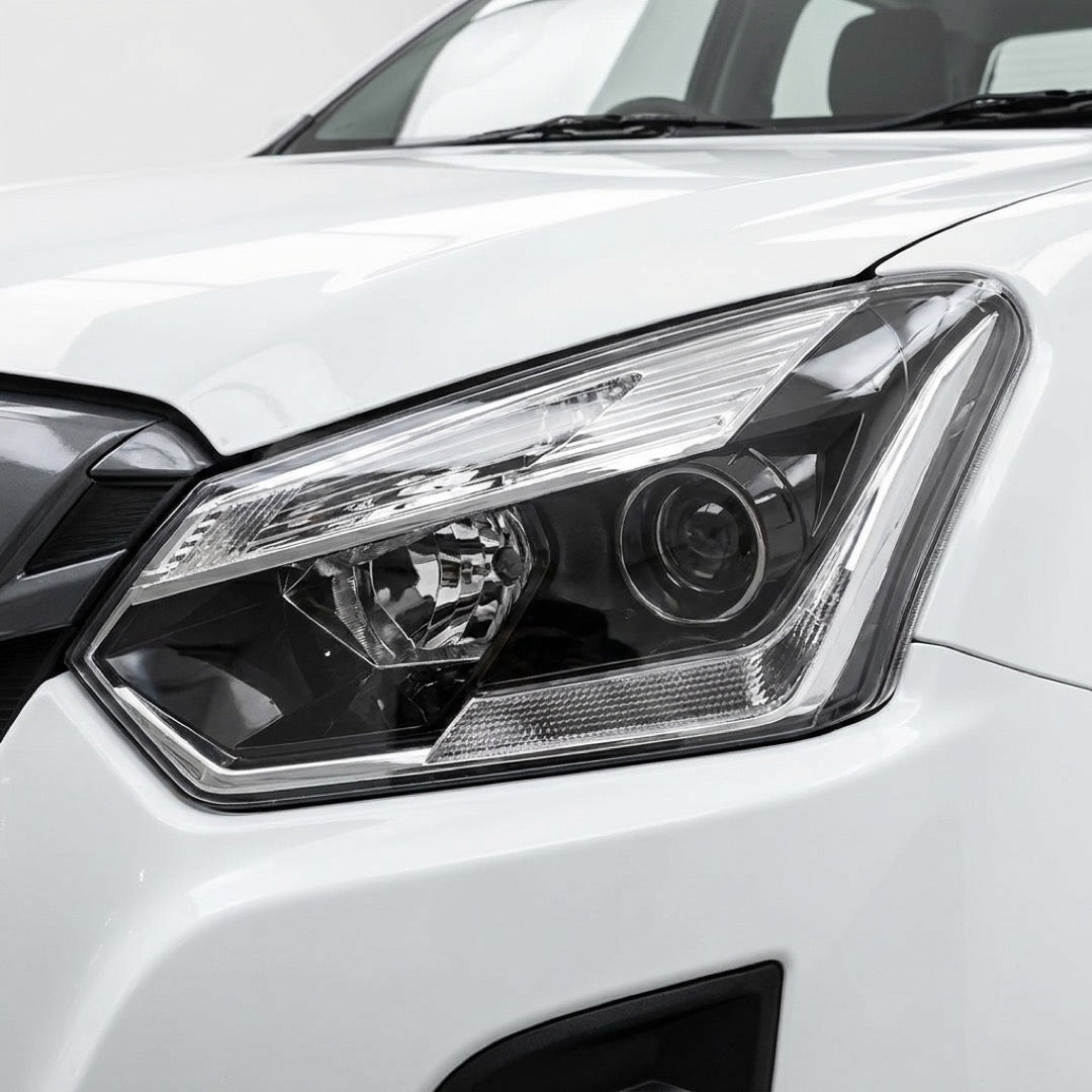 Isuzu D-Max SX (2016 - 2020) Black Projector LED DRL OEM Style Headlights LH + RH