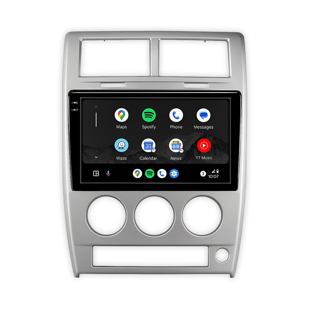 Jeep Cherokee KK (2008 - 2012) 9" Wireless Android 15 Head Unit for Apple CarPlay / Android Auto