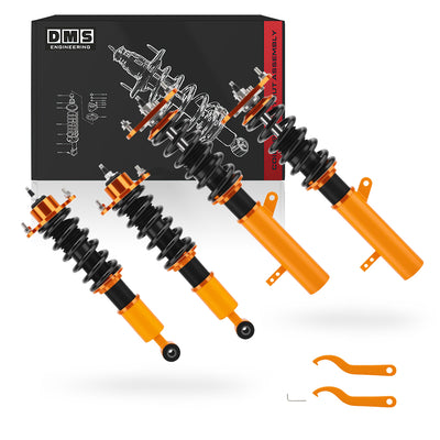Jeep Compass MK (2008 - 2017) Front and Rear Coilovers Shock Absorbers LH + RH