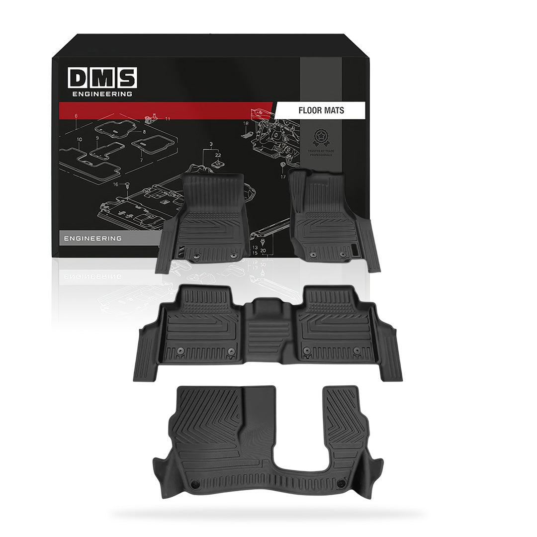 Jeep Grand Cherokee L WL 7 - Seater (2021 - 2026) Car Floor Mats