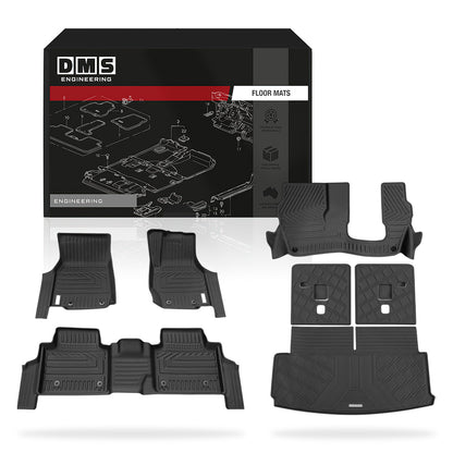 Jeep Grand Cherokee L WL 7 - Seater (2021 - 2026) Car Floor Mats