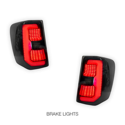 Jeep Grand Cherokee WG / WJ (1999 - 2004) Smoked Tail Lights LH + RH