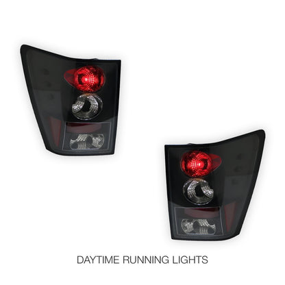 Jeep Grand Cherokee WH (2005 - 2010)  Black Altezza Tail Lights LH + RH