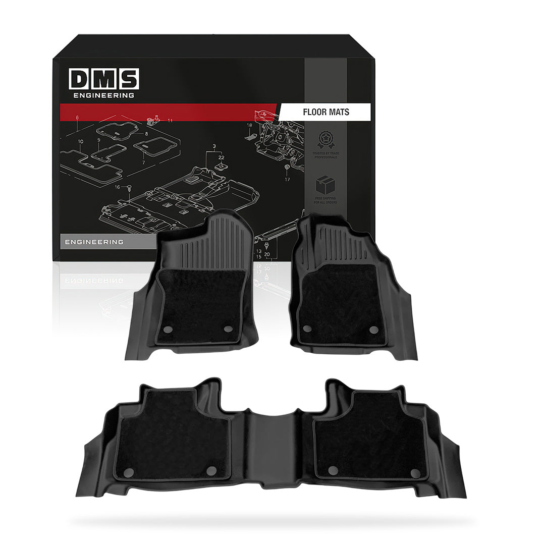 Jeep Grand Cherokee WK Series (2010 - 2021) Double-Layer Car Floor Mats