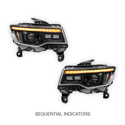 Lexus GS (2005 - 2011) LED DRL Projector Headlights LH + RH