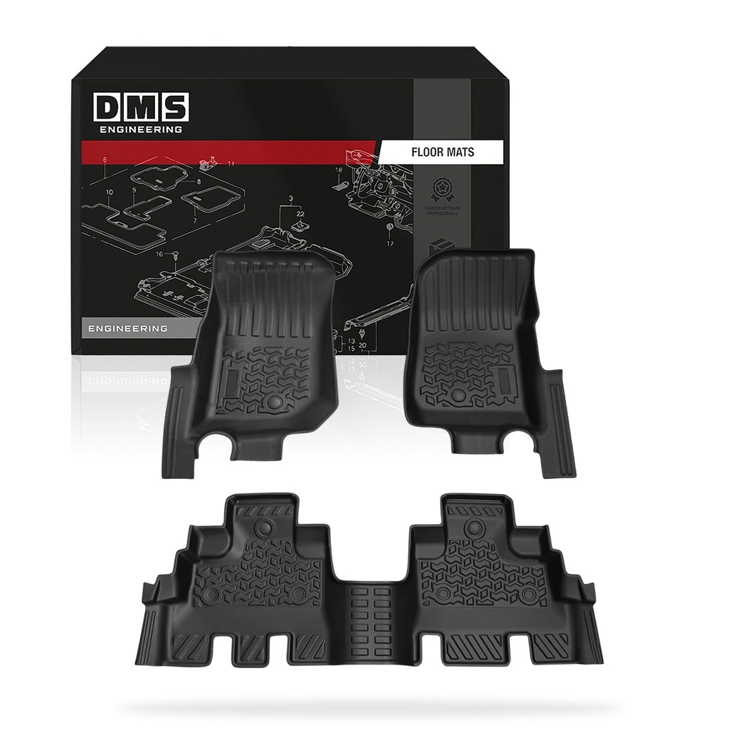 Jeep Wrangler JK Series 4 - Door (2007 - 2011) Car Floor Mats