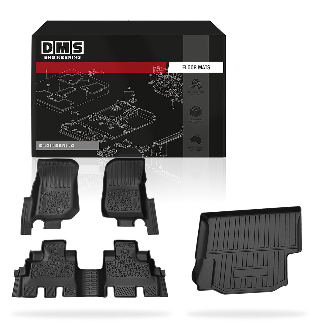 Jeep Wrangler JK Series 4 - Door (2007 - 2011) Car Floor Mats