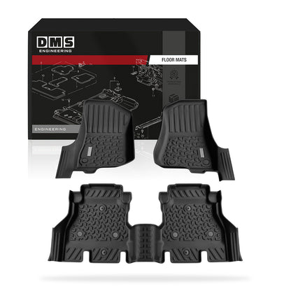 Jeep Wrangler JL 4 - Door (2018 - 2026) Car Floor Mats