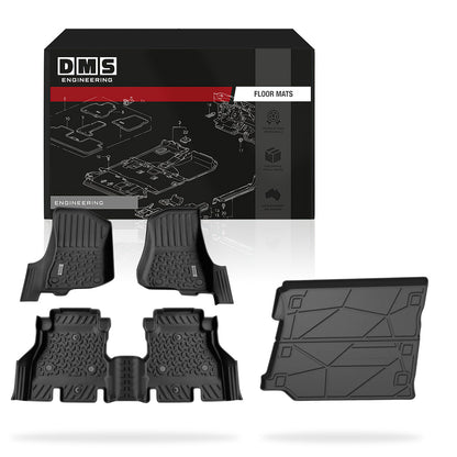 Jeep Wrangler JL 4 - Door (2018 - 2026) Car Floor Mats