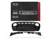 Jeep Wrangler JL (2018 - 2026) Front Matte Black Angry Bird Grille with LED