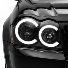 Jeep Grand Cherokee WH (2005- 2010) LED DRL Angel-Eyes Projector Headlights LH + RH