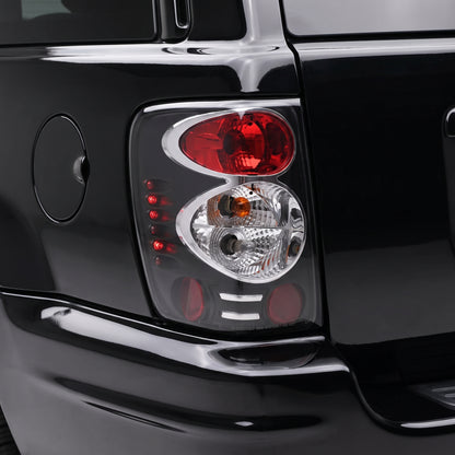 Jeep Grand Cherokee WJ (1999 - 2004) Black Altezza Halogen Tail Lights LH + RH