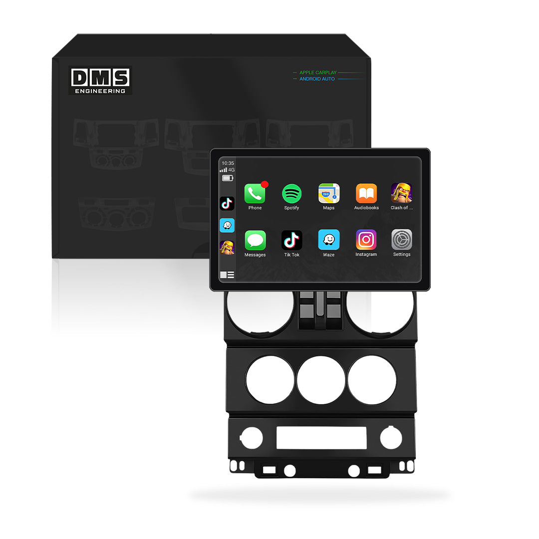 Jeep Wrangler JK 4-Door (2007 - 2010) 9" 13.3" Wireless Android 16 Head Unit for Apple CarPlay / Android Auto