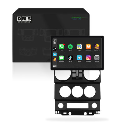 Jeep Wrangler JK 4-Door (2007 - 2010) 9" 13.3" Wireless Android 16 Head Unit for Apple CarPlay / Android Auto