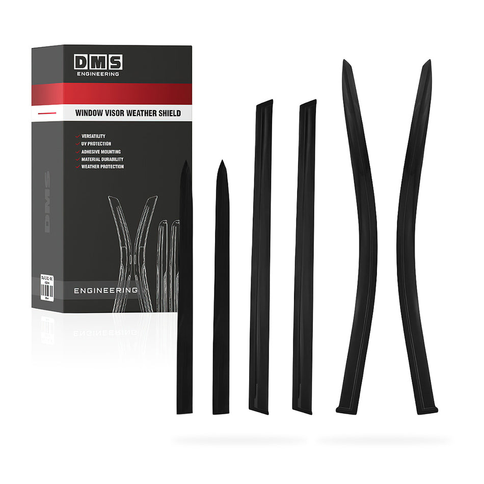 Kia Carnival YP (2014 - 2020) Front and Rear Window Visor Weather Shields