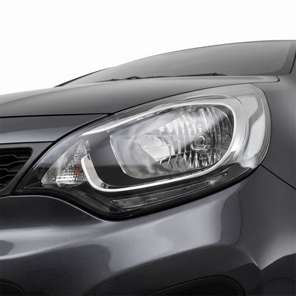 Kia Rio UB (2012 - 2017) Black Halogen OEM Style Headlights LH + RH