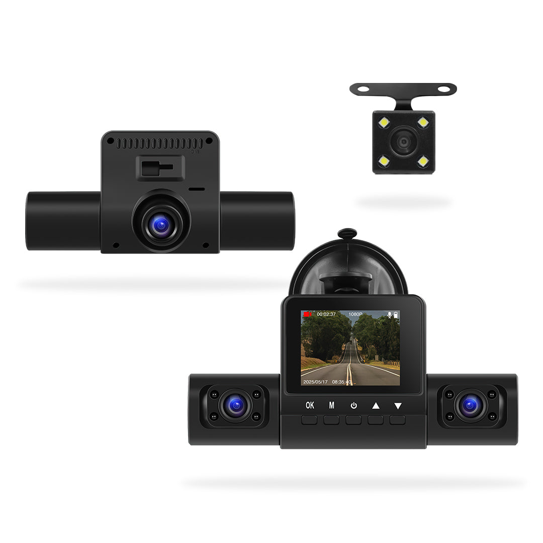 Universal 2.0" Screen Four-Channel Driving Recorder Dashboard Camera