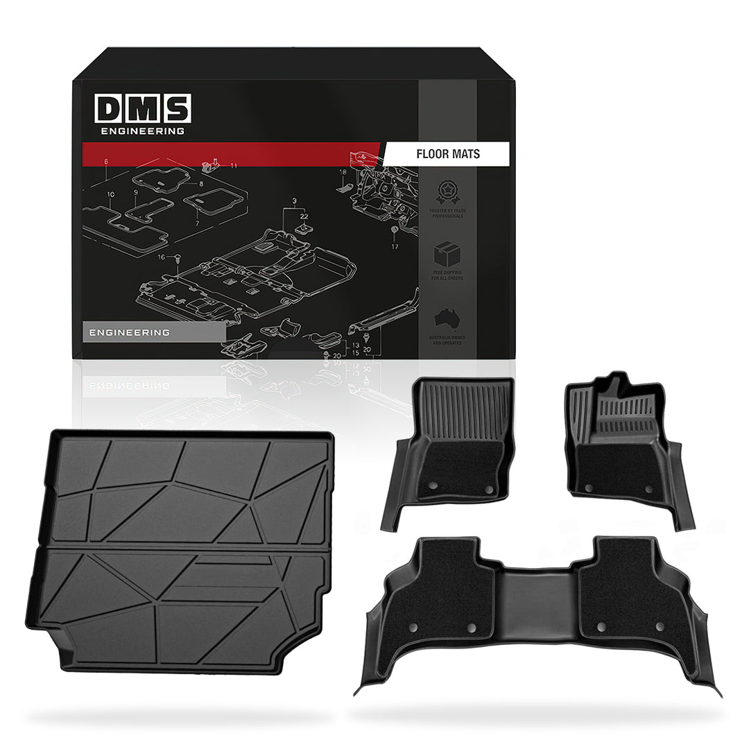 Land Rover Defender L663 Series 110 5 - Seats (2020 - 2026) Double-Layer Car Floor Mats