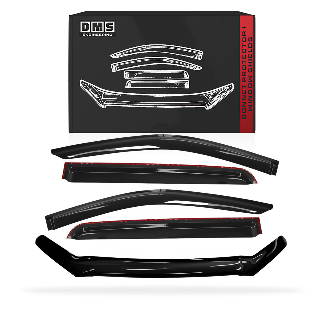 LDV T60 (2017 - 2021) Bonnet Protector + Weather Shields
