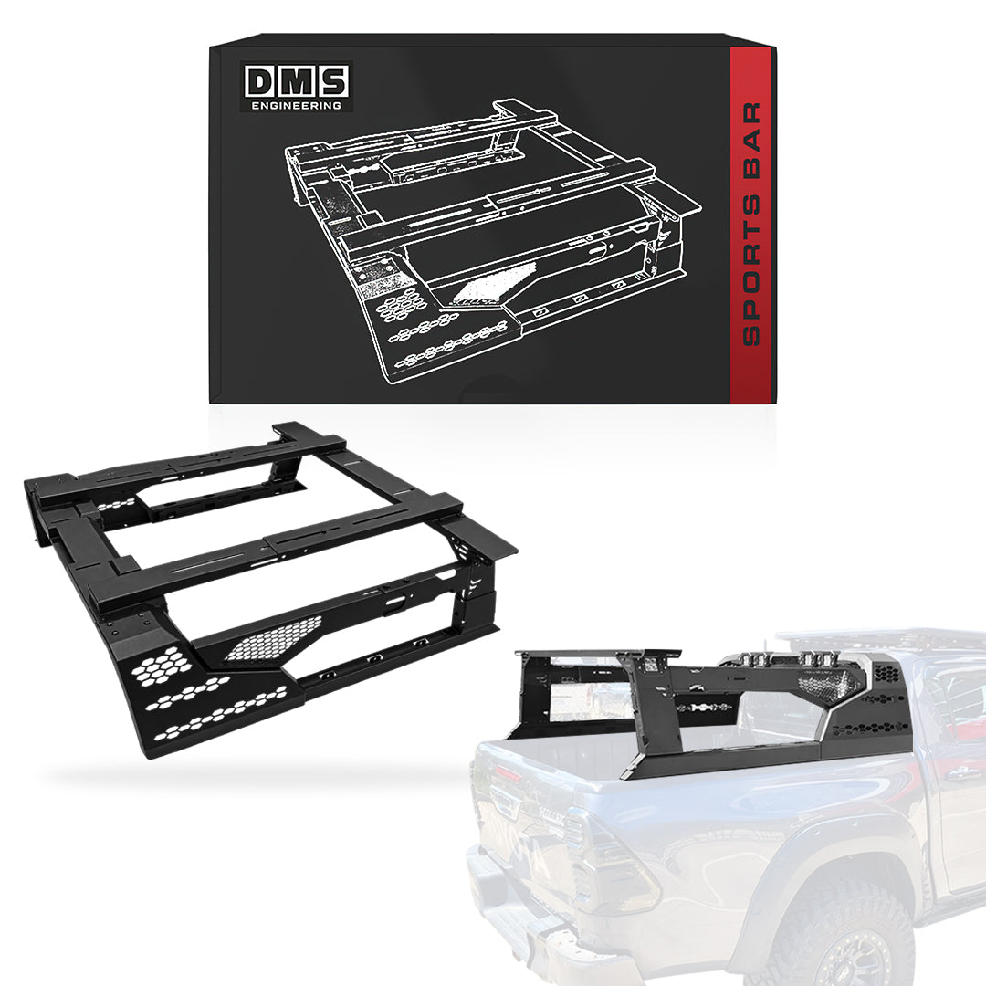 LDV T60 (2017 - 2024) Universal Beast Full Length Sports Bar With Tub Rack Extension