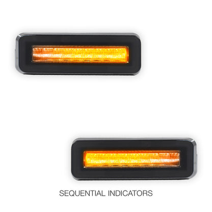 Land Rover Defender L663 (2020 - 2026) High Power LED Reverse Tail Lights LH + RH