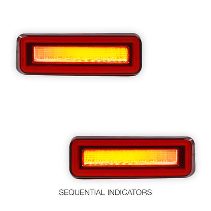 Land Rover Defender L663 (2020 - 2026) High Power LED Reverse Tail Lights LH + RH