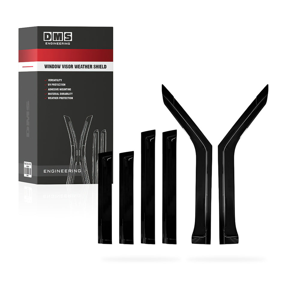 Land Rover Defender L663 Series 110 (2020 - 2025) Wide Type Front and Rear Window Visor Weather Shields