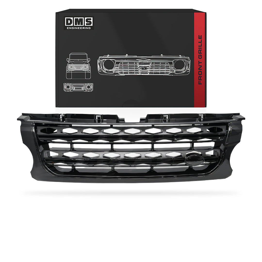 Land Rover Discovery IV L319 (2014- 2016) Gloss Black Front Bumper Bar Grille