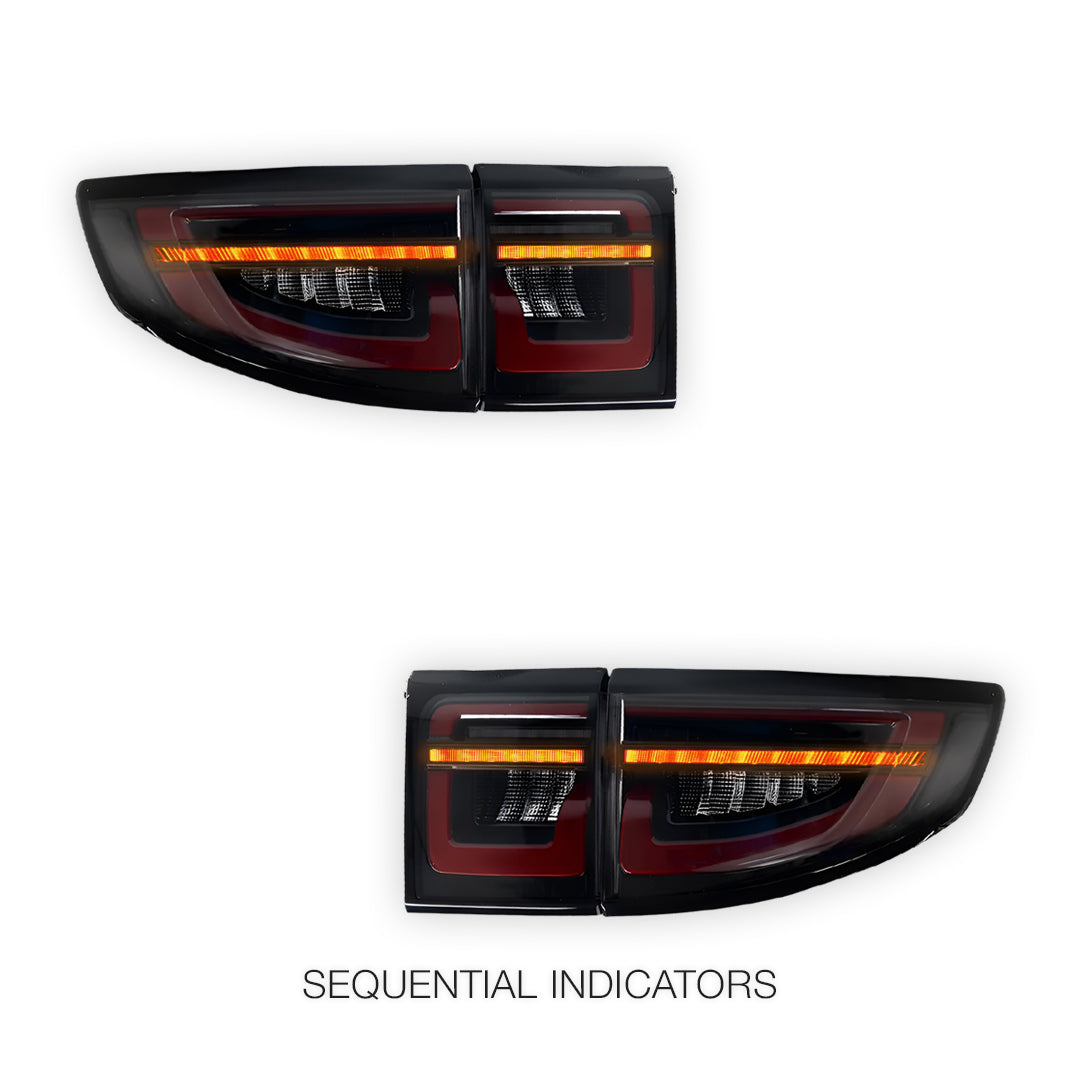 Land Rover Discovery Sport L550 (2015 - 2019) Sequential Full LED 3D Stripe Bar Tail Lights LH + RH