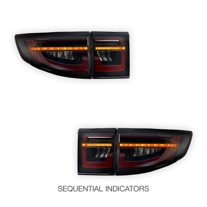 Land Rover Discovery Sport L550 (2015 - 2019) Sequential Full LED 3D Stripe Bar Tail Lights LH + RH