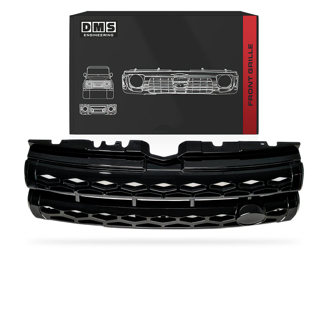 Land Rover Range Rover Evoque L538 (2011 - 2014) Gloss Black Dynamic Front Bumper Bar Grille