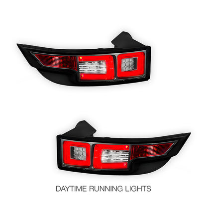 Land Rover Range Rover Evoque L538 (2011 - 2015) Smoked Full LED Tail Lights LH + RH