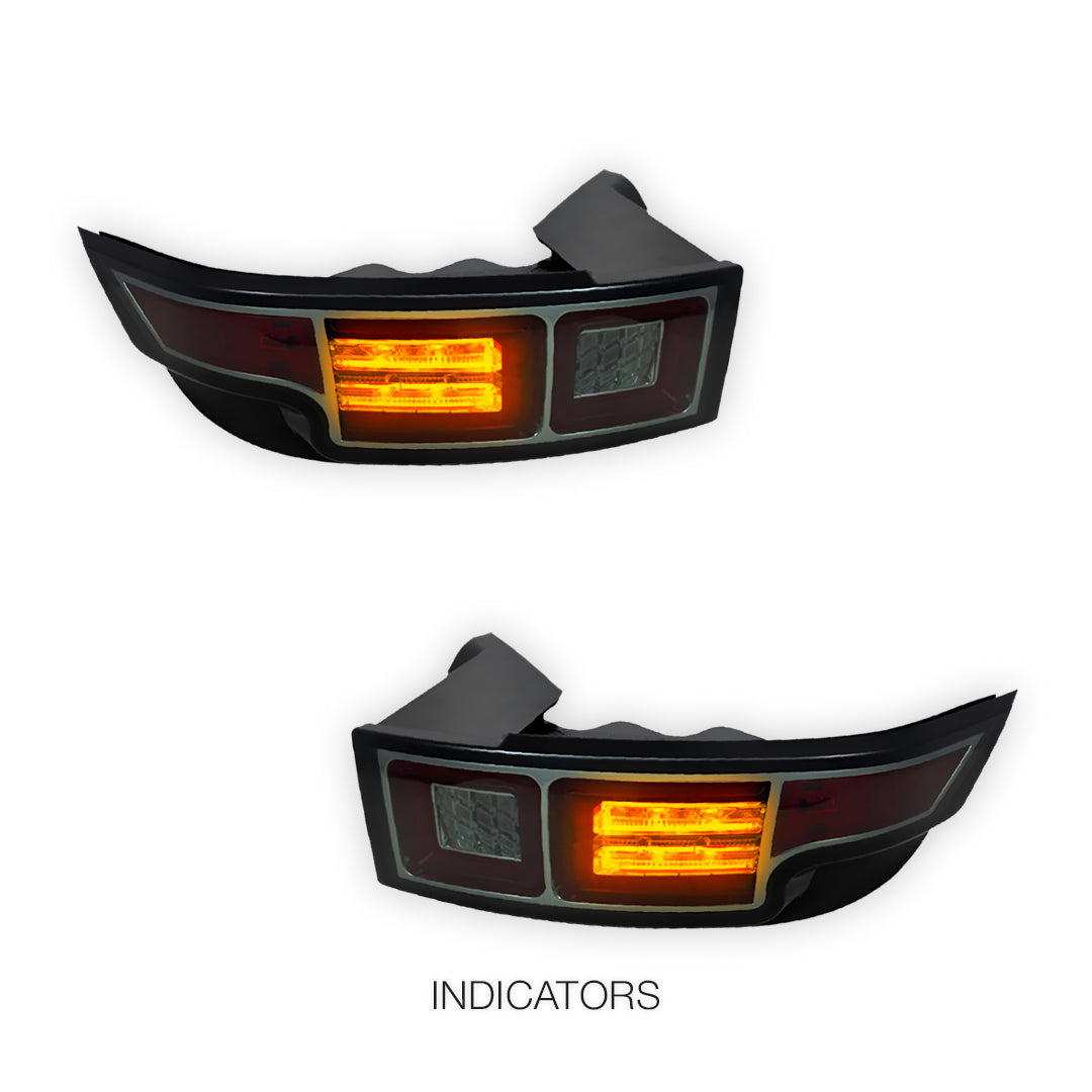 Land Rover Range Rover Evoque L538 (2011 - 2015) Smoked Full LED Tail Lights LH + RH