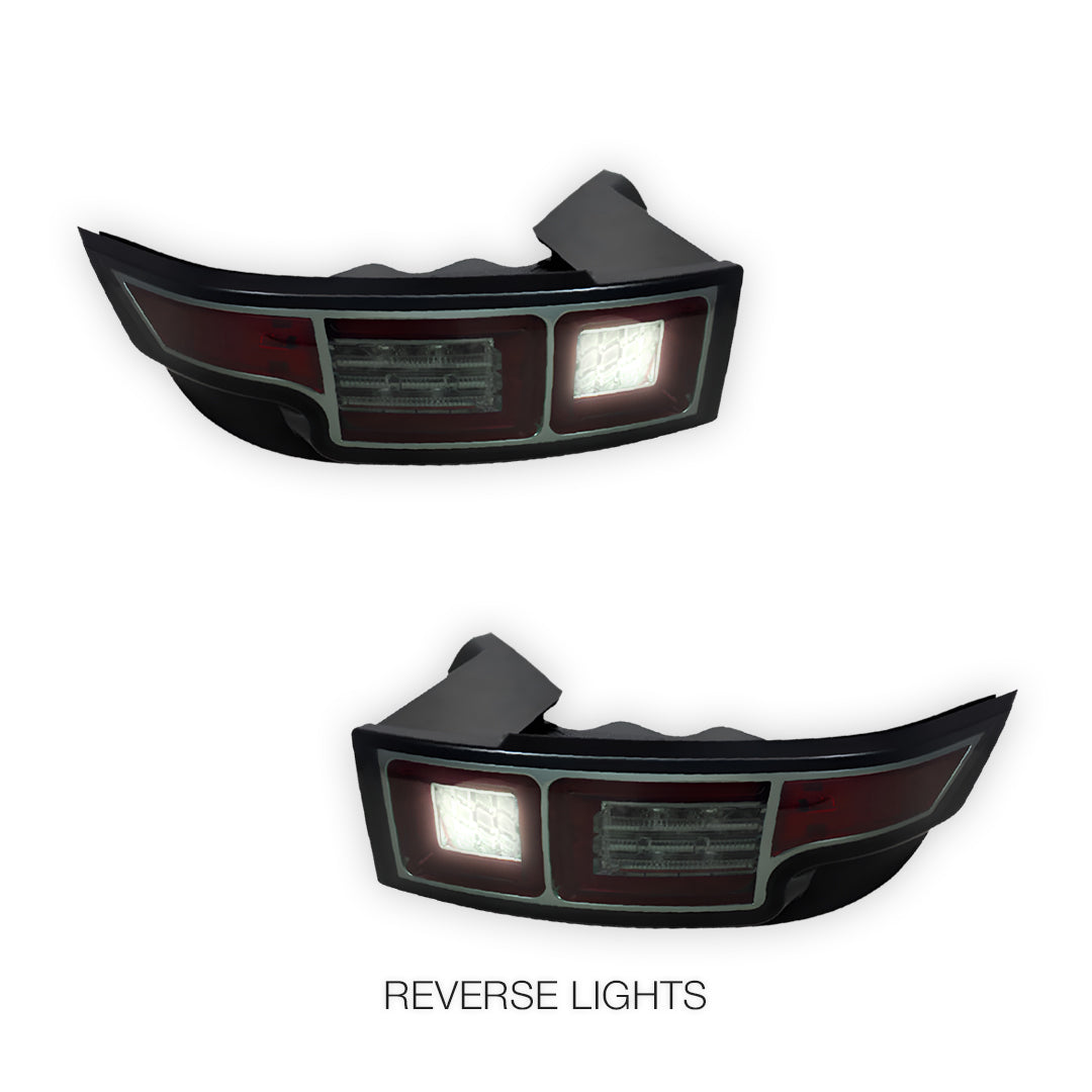 Land Rover Range Rover Evoque L538 (2011 - 2015) Smoked Full LED Tail Lights LH + RH