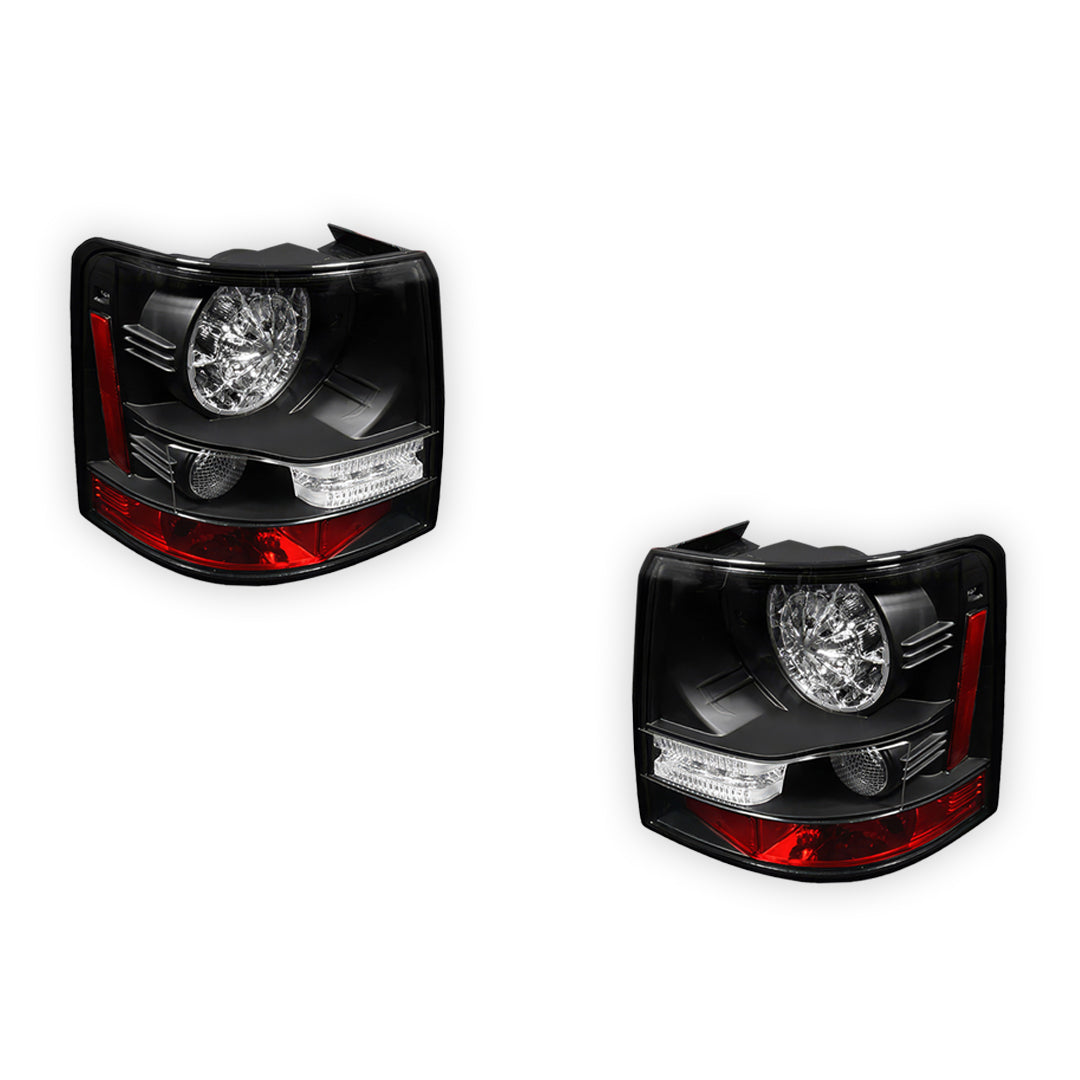 Land Rover Range Rover Sport L320 (2005 - 2009) Black LED Tail Lights LH + RH