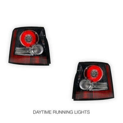 Land Rover Range Rover Sport L320 (2005 - 2009) Black LED Tail Lights LH + RH
